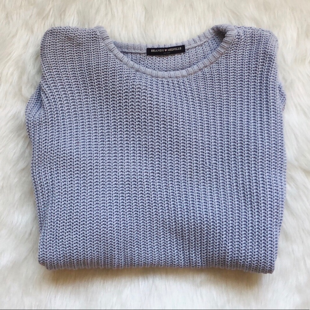 Brandy Melville Blue Sweater